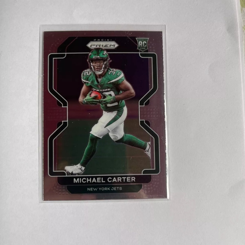 2021 Panini Prizm - Rookie #365 Michael Carter (RC) New York Jets
